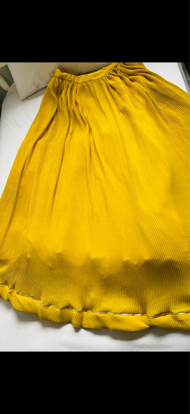 Indian Saree Skirt Set .