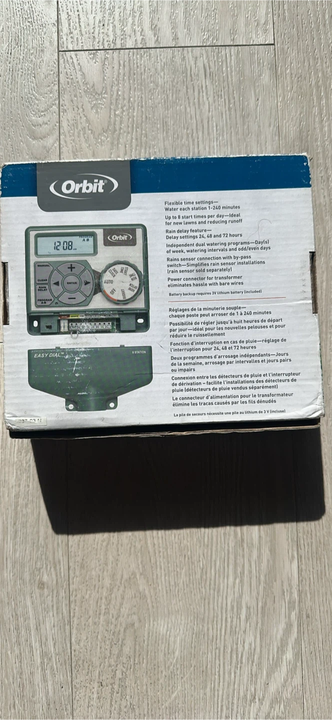 New - Orbit Easy Dial 6-Station Indoor Sprinkler Timer - photo 2