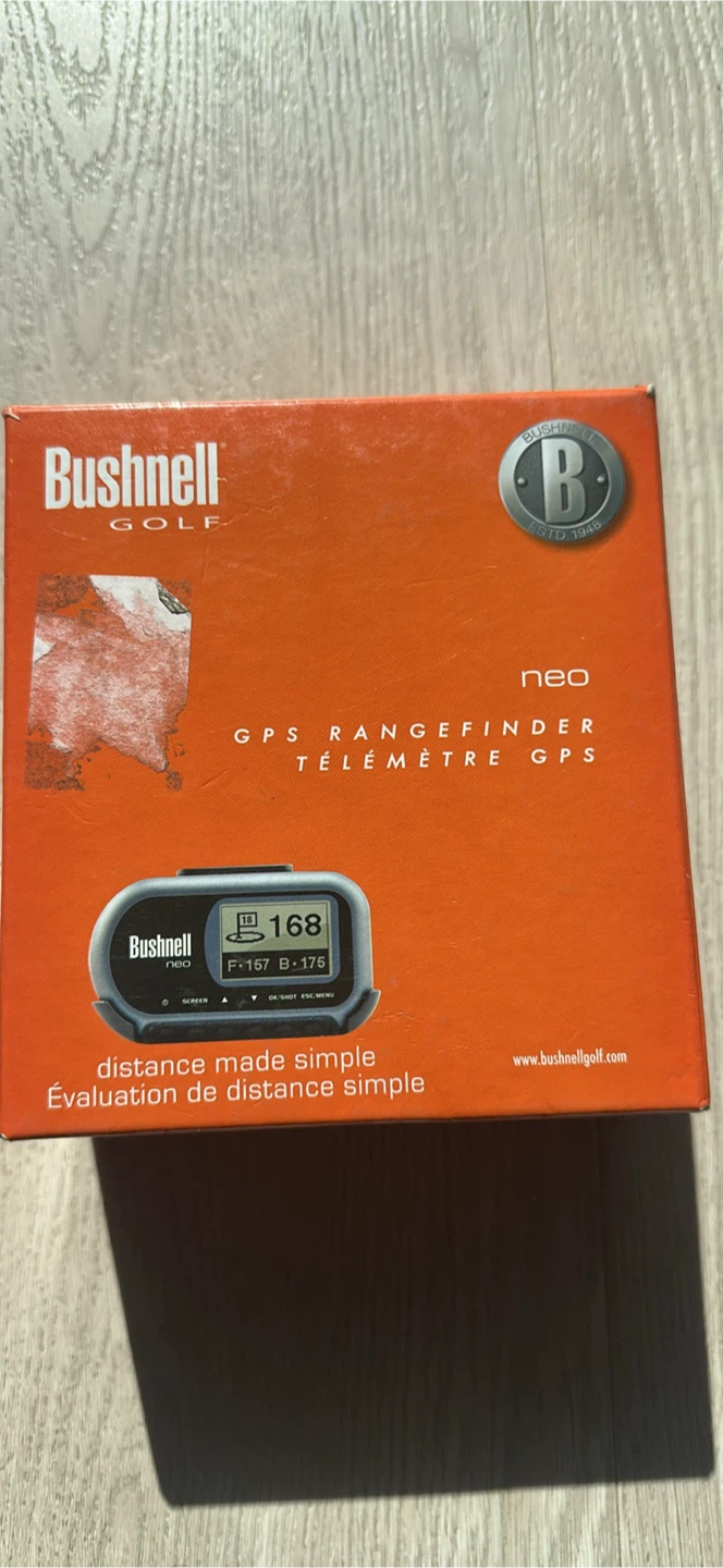 New - Bushnell neo GPS Golf Rangefinder