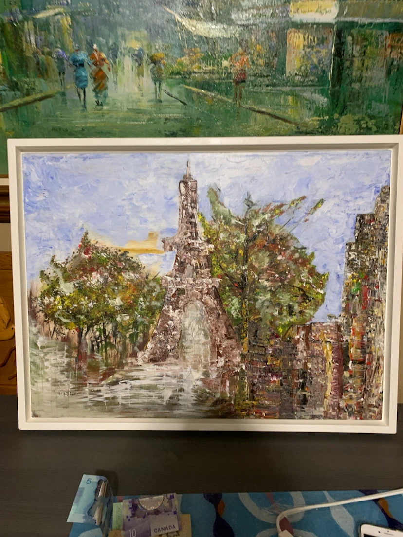 Original acrylic painting on Canvas