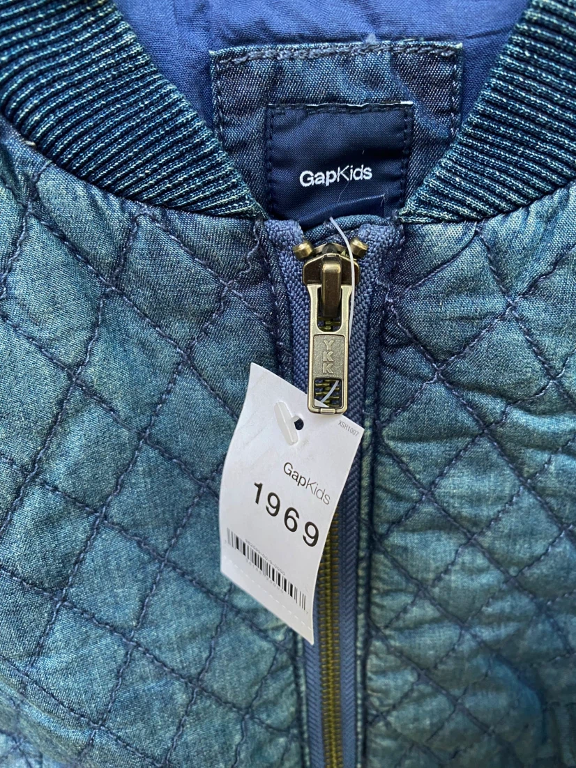 GapKids Quilted Bomber Jacket size XS 4T toddler - photo 2