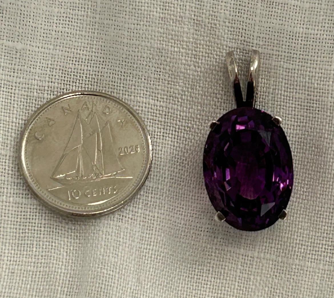 Amethyst Gemstone Pendant