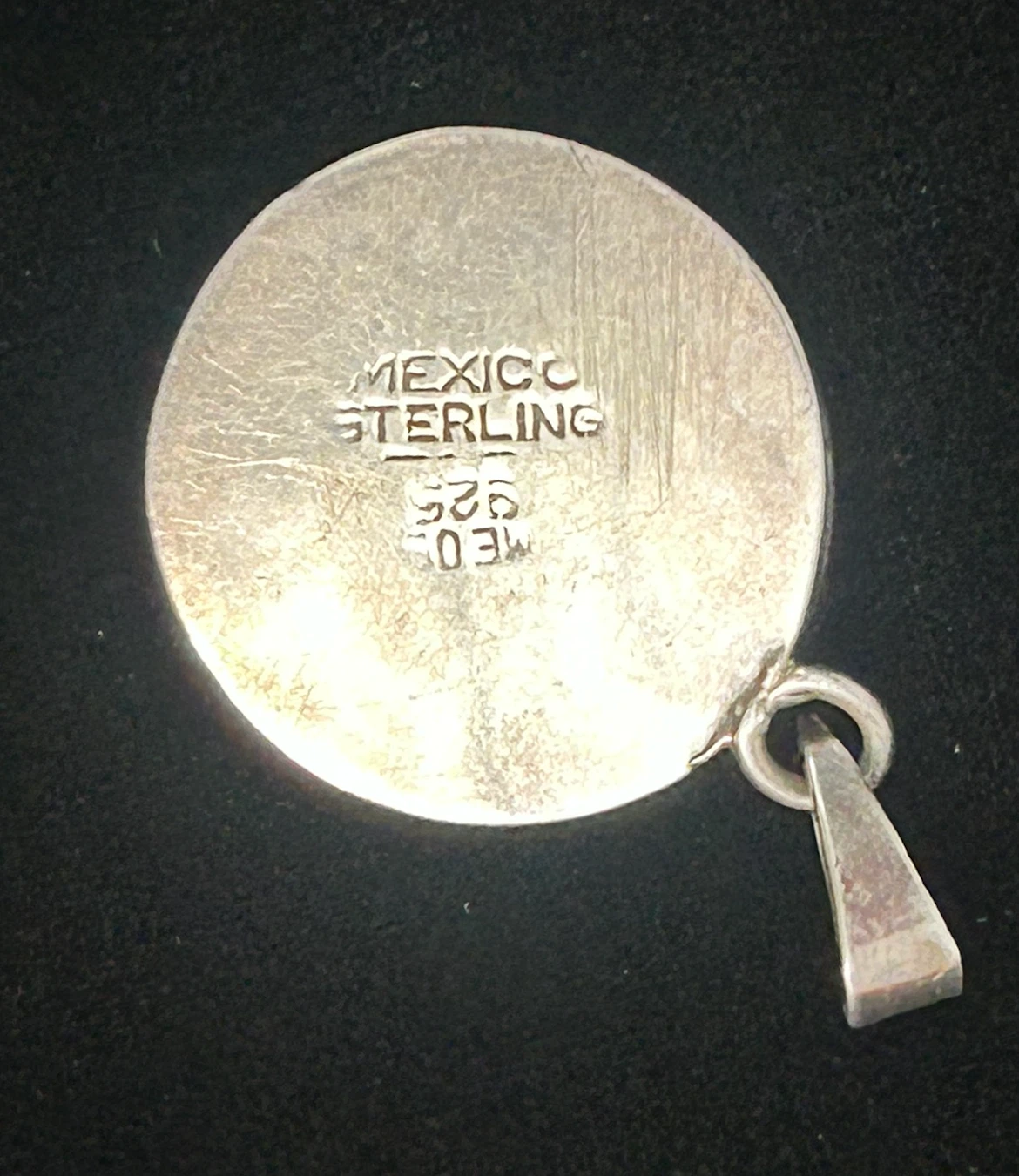 Mexican Sterling Silver Pendant - photo 2