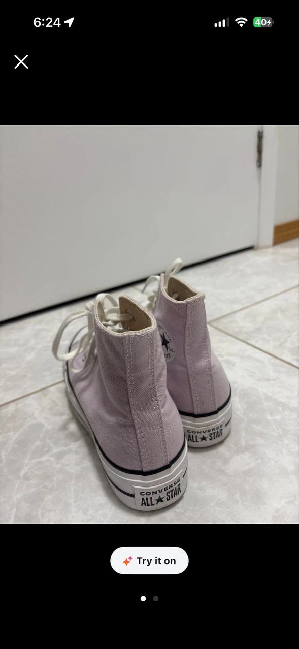 Converse All Star High Top Platform Sneakers - photo 2