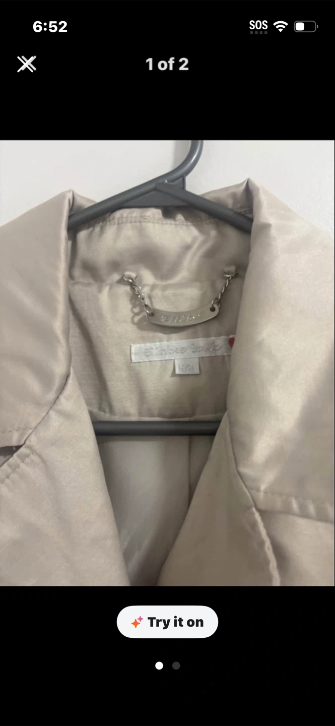 Elaine Luxe Trench Coat