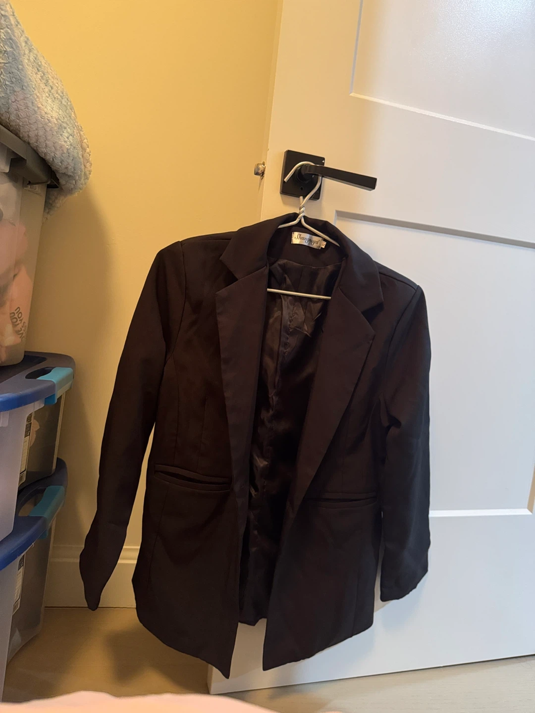 Shangyaya Black Blazer Size S