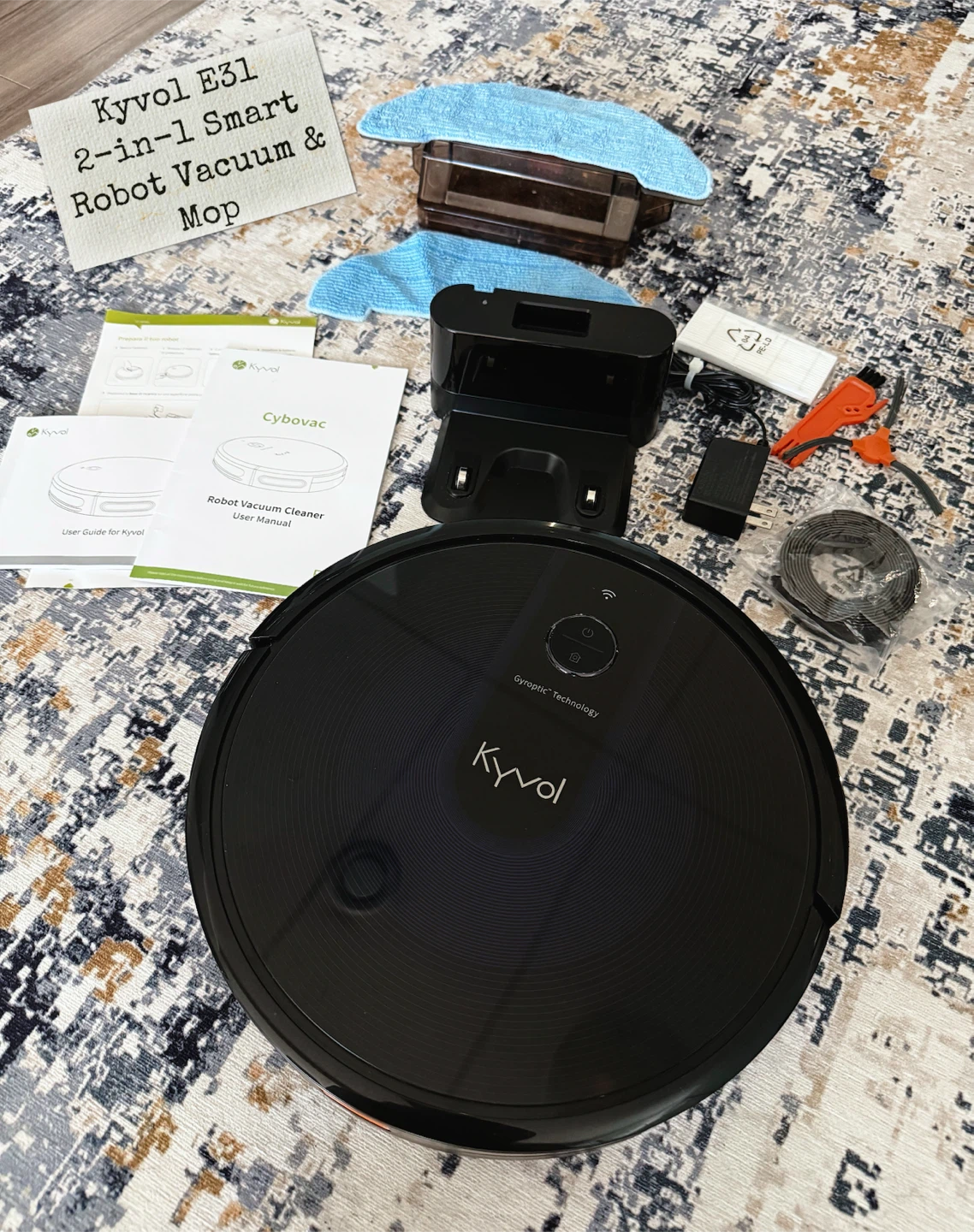 Kyvol E31 2-in-1 Smart Robot Vacuum & Mop