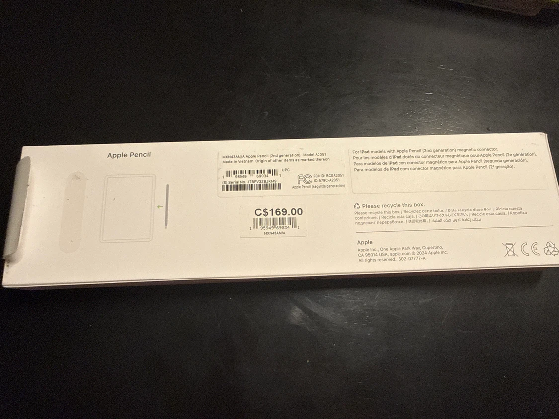 Apple Pencil (box only) - photo 2