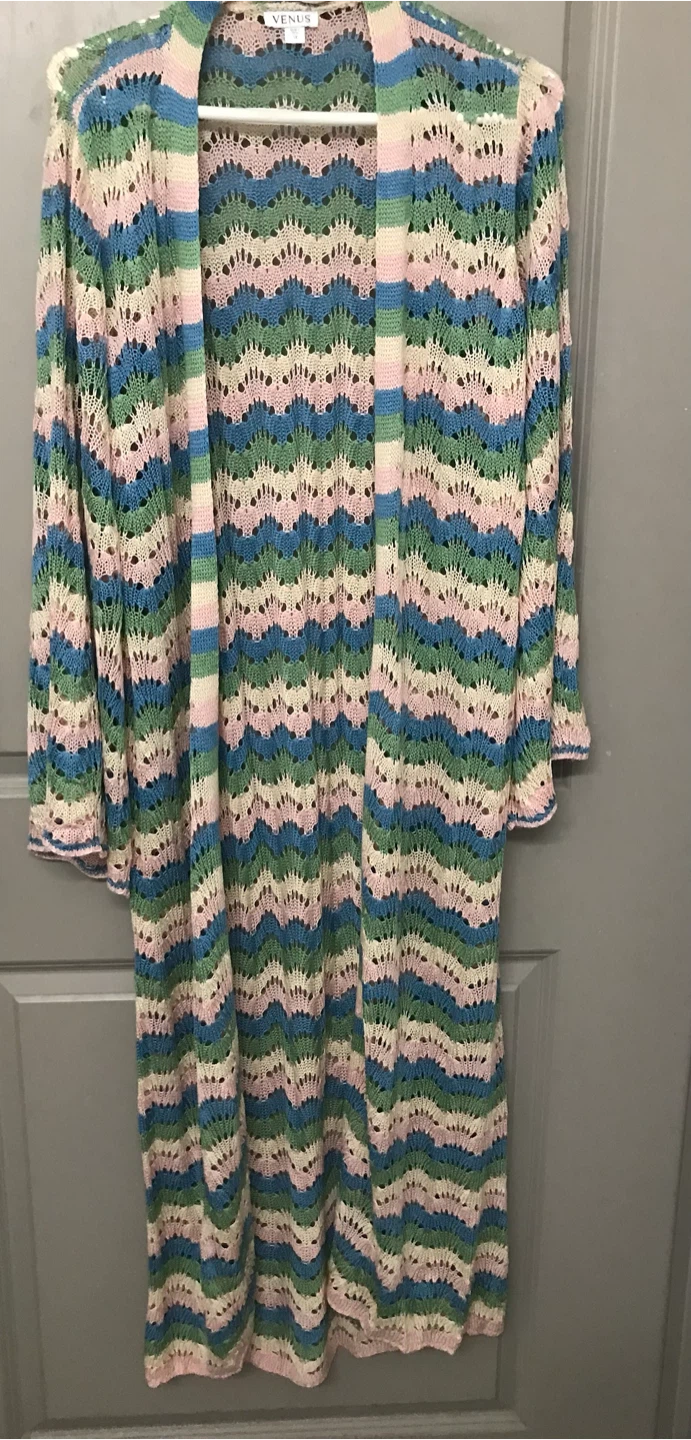 Venus Women's Multi Color Cardigan 1X