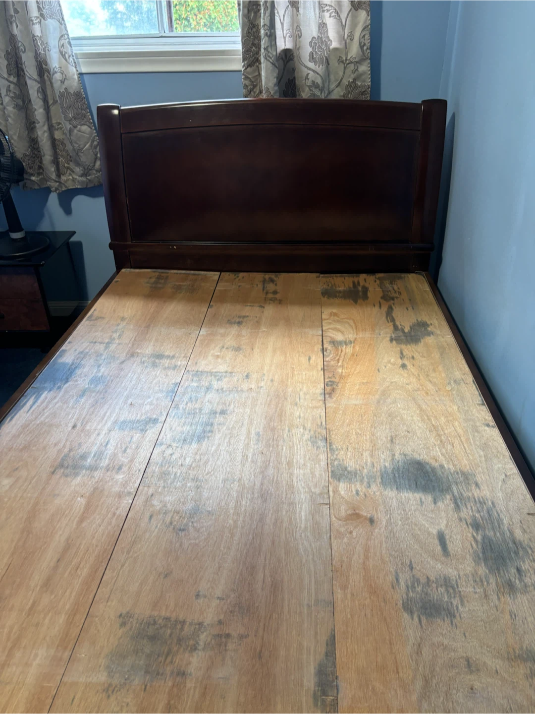 Dark Wood Bed Frame - photo 5