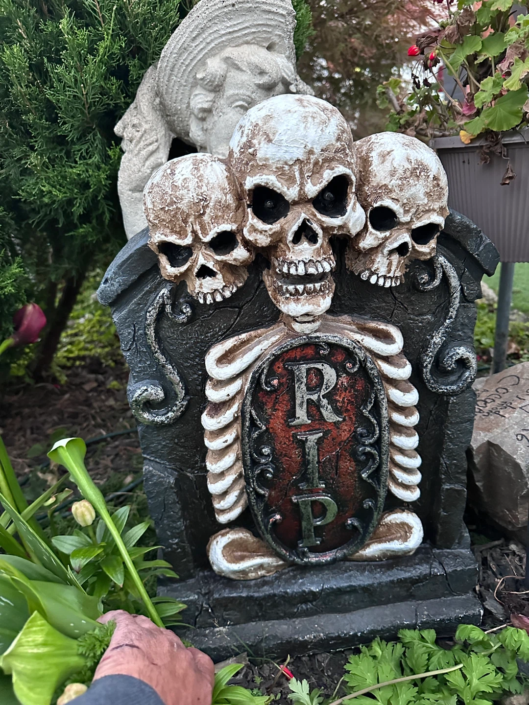 Halloween Tombstone Decorations Set - photo 2