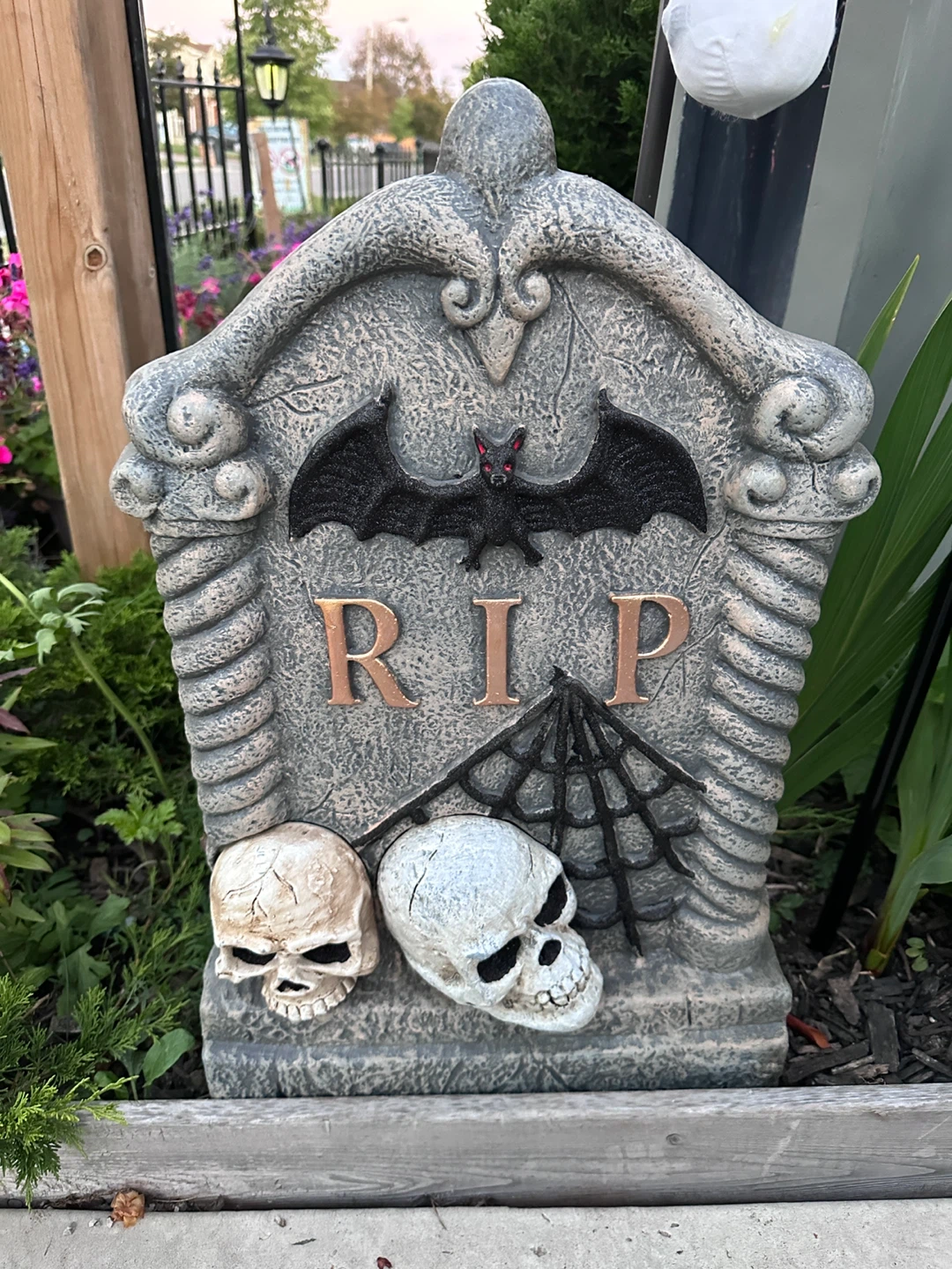 Halloween Tombstone Decorations Set - photo 3