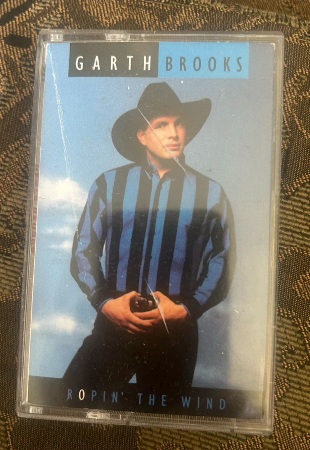Garth Brooks Ropin' the Wind Cassette Tape