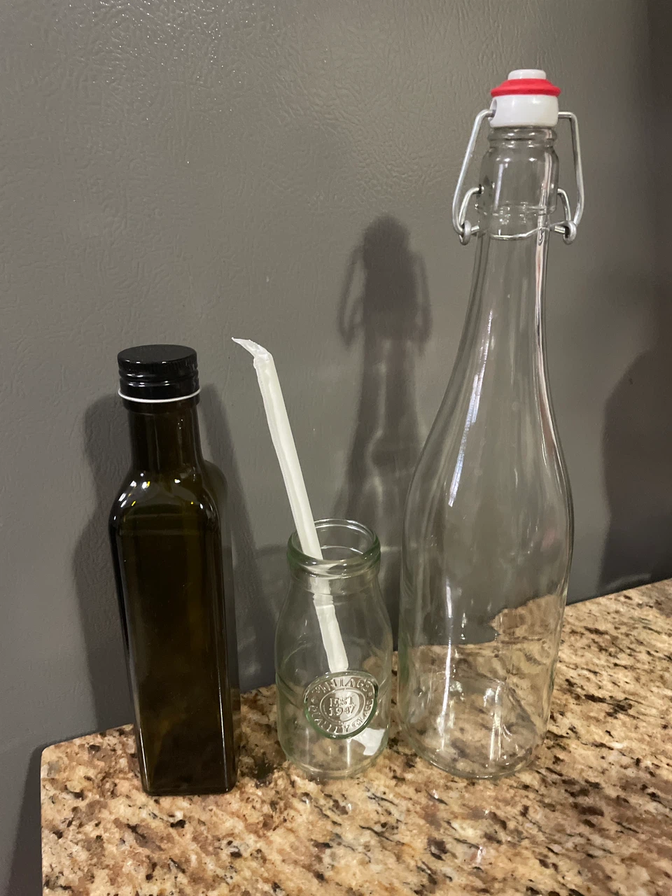 Assorted Glass Jars, Bottles and Coffee Filters - photo 2