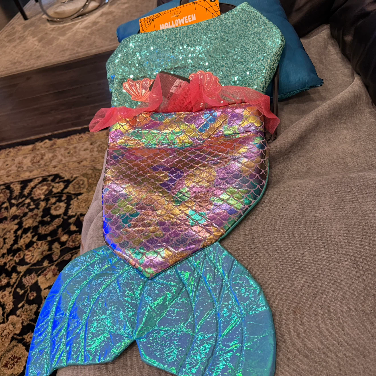 Mermaid Costume for Pets - Size XL