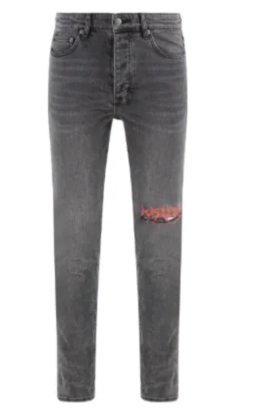 Ksubi Grey Distressed Jeans