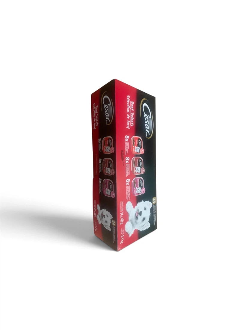 Cesar Beef Selects Dog Food Variety Pack (24 count)