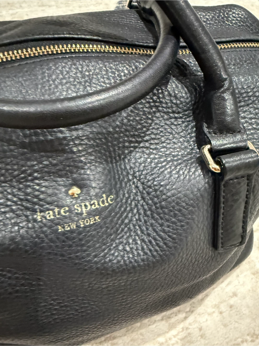 Kate Spade Black Leather Satchel - photo 3