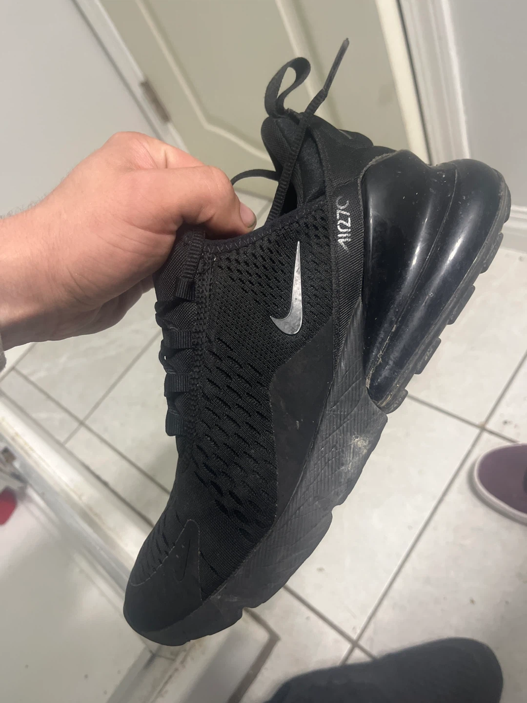 Nike Air Max 270 Black Sneakers - photo 2