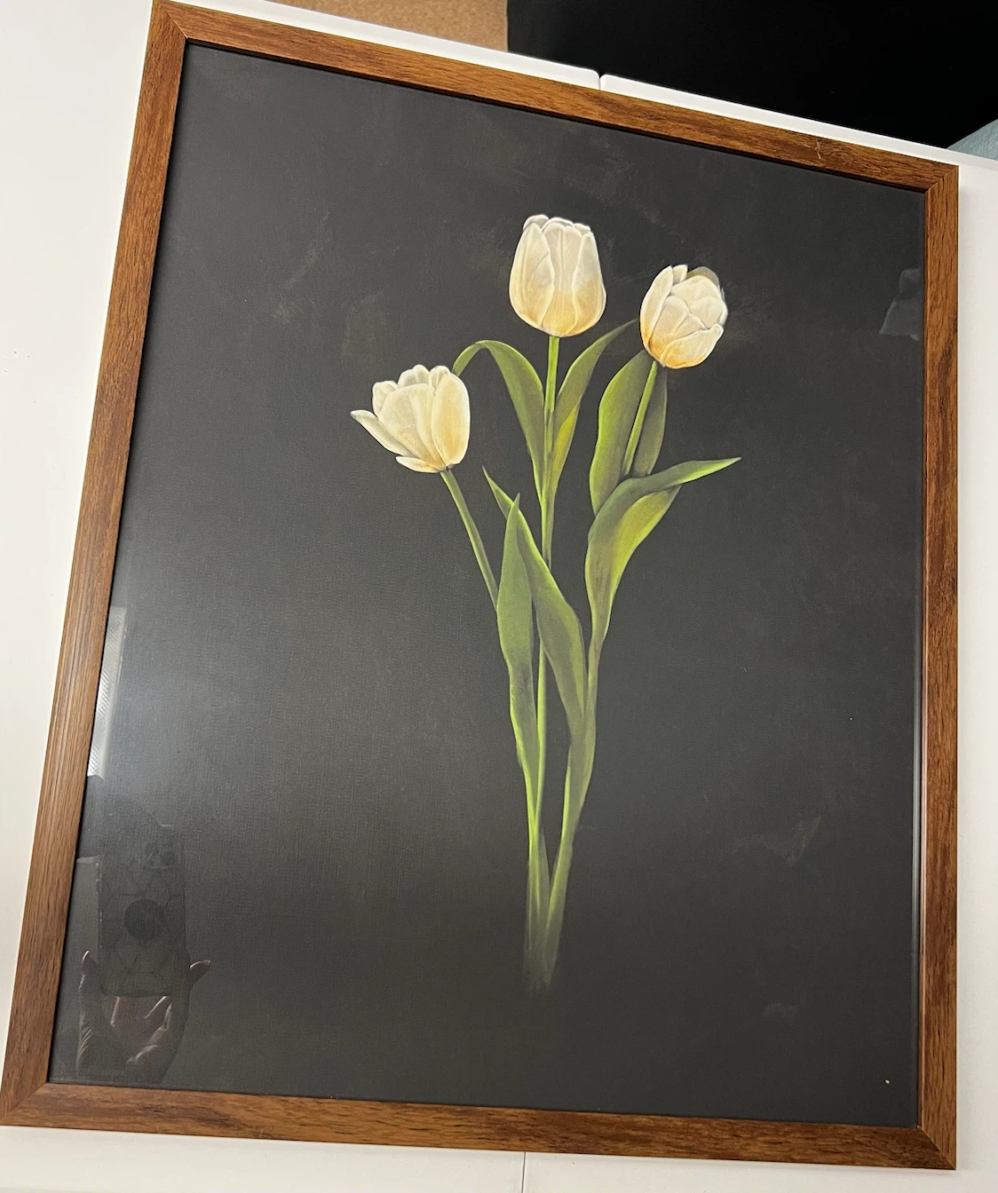 Framed Tulip Floral Wall Art