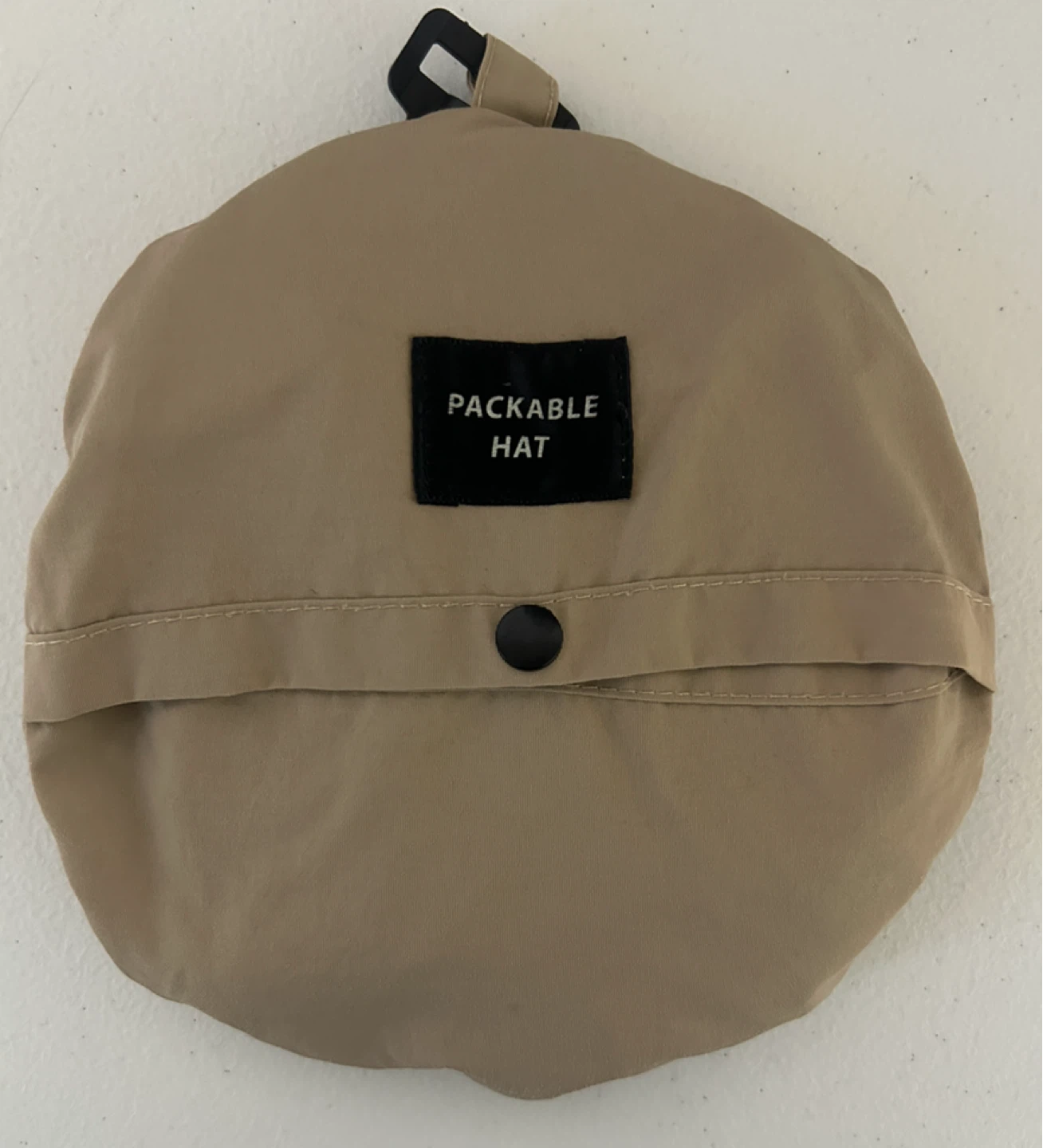 Packable Bucket Hat - Beige