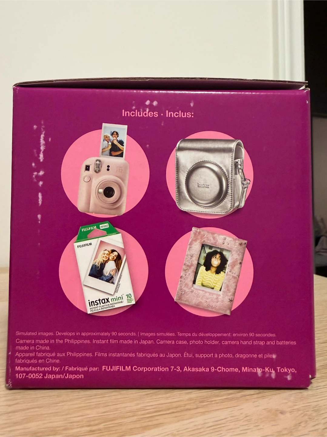 Fujifilm Instax Mini 12 Instant Camera Gift Set – Blossom Pink - photo 2