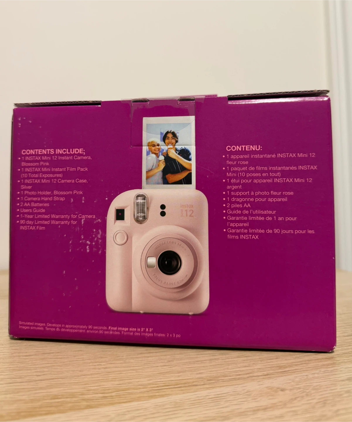 Fujifilm Instax Mini 12 Instant Camera Gift Set – Blossom Pink - photo 3