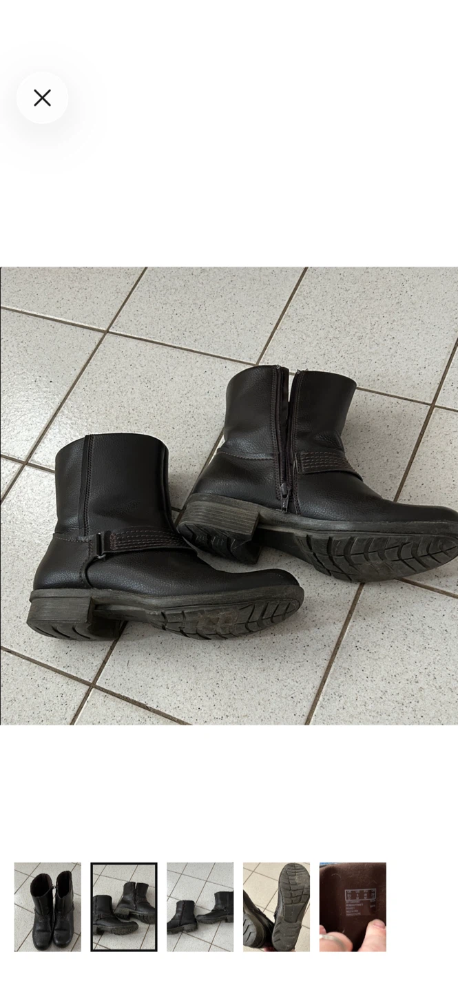 Clarks Women's Boots Dark Brown Size 9 - photo 2