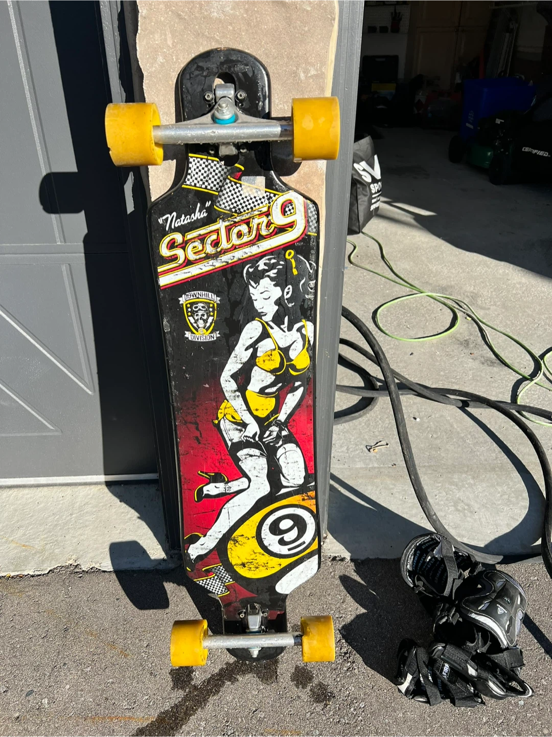 Sector 9 Natasha Longboard with Firefly Pads