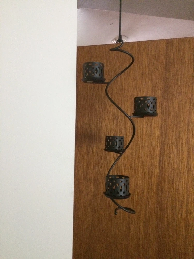 PartyLite Hanging Metal Tea Light Holder