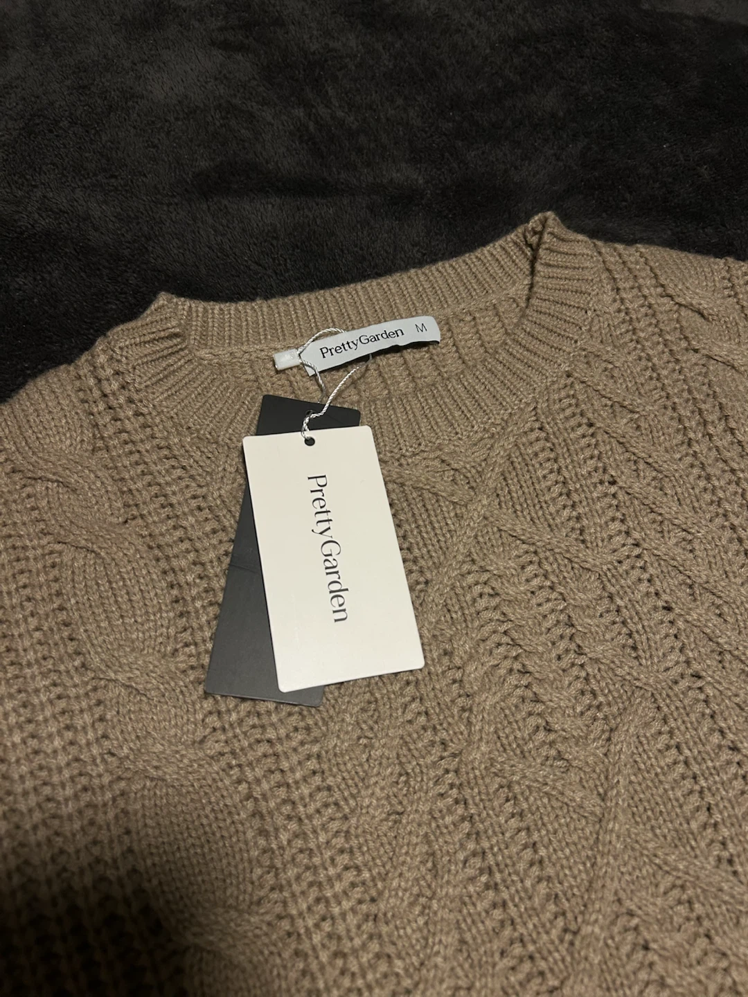 New PrettyGarden Cable Knit Sweater