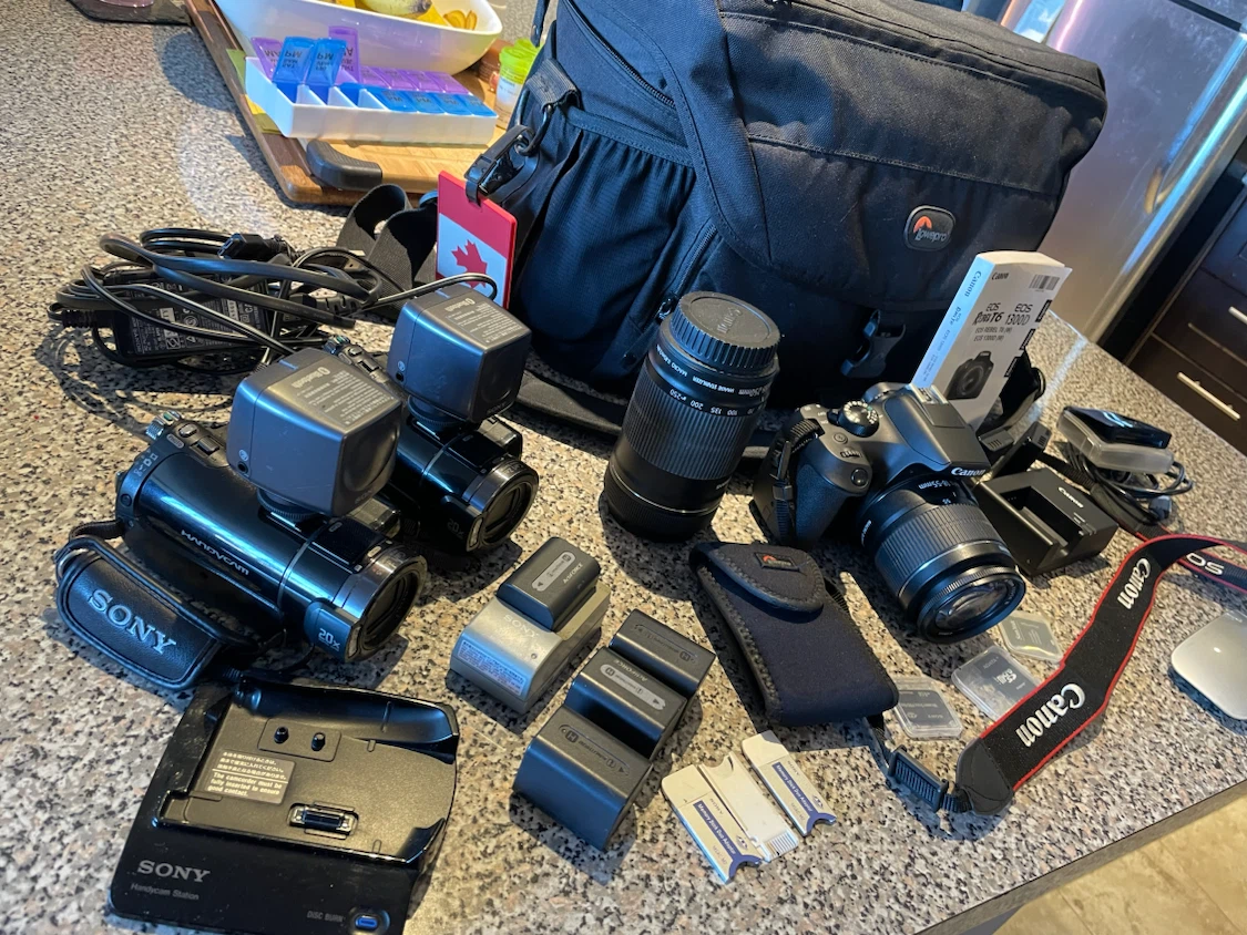 Canon EOS Rebel T6 Bundle with Sony Handycam - photo 2