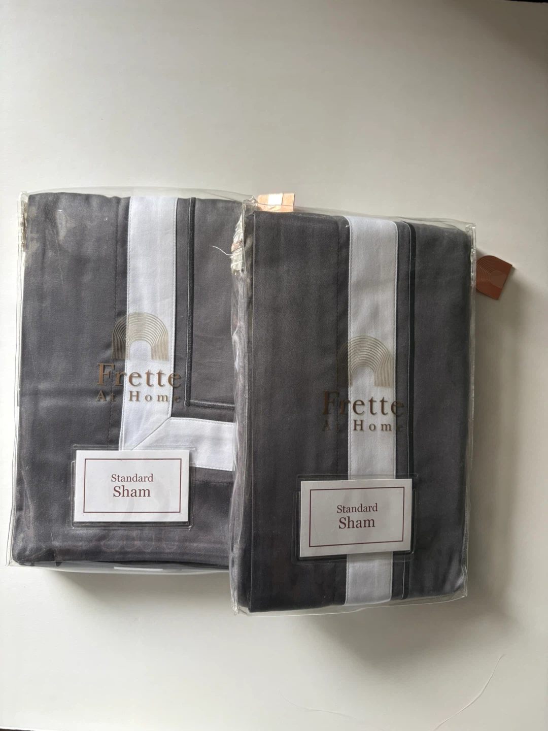 Set of 2 Frette At Home Arno Standard Shams