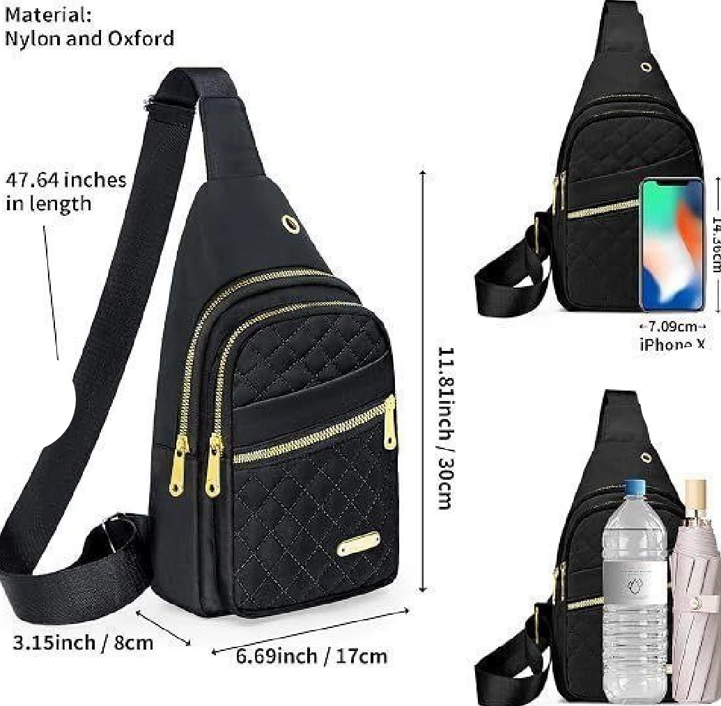 Quilted Crossbody Sling Bag - photo 3