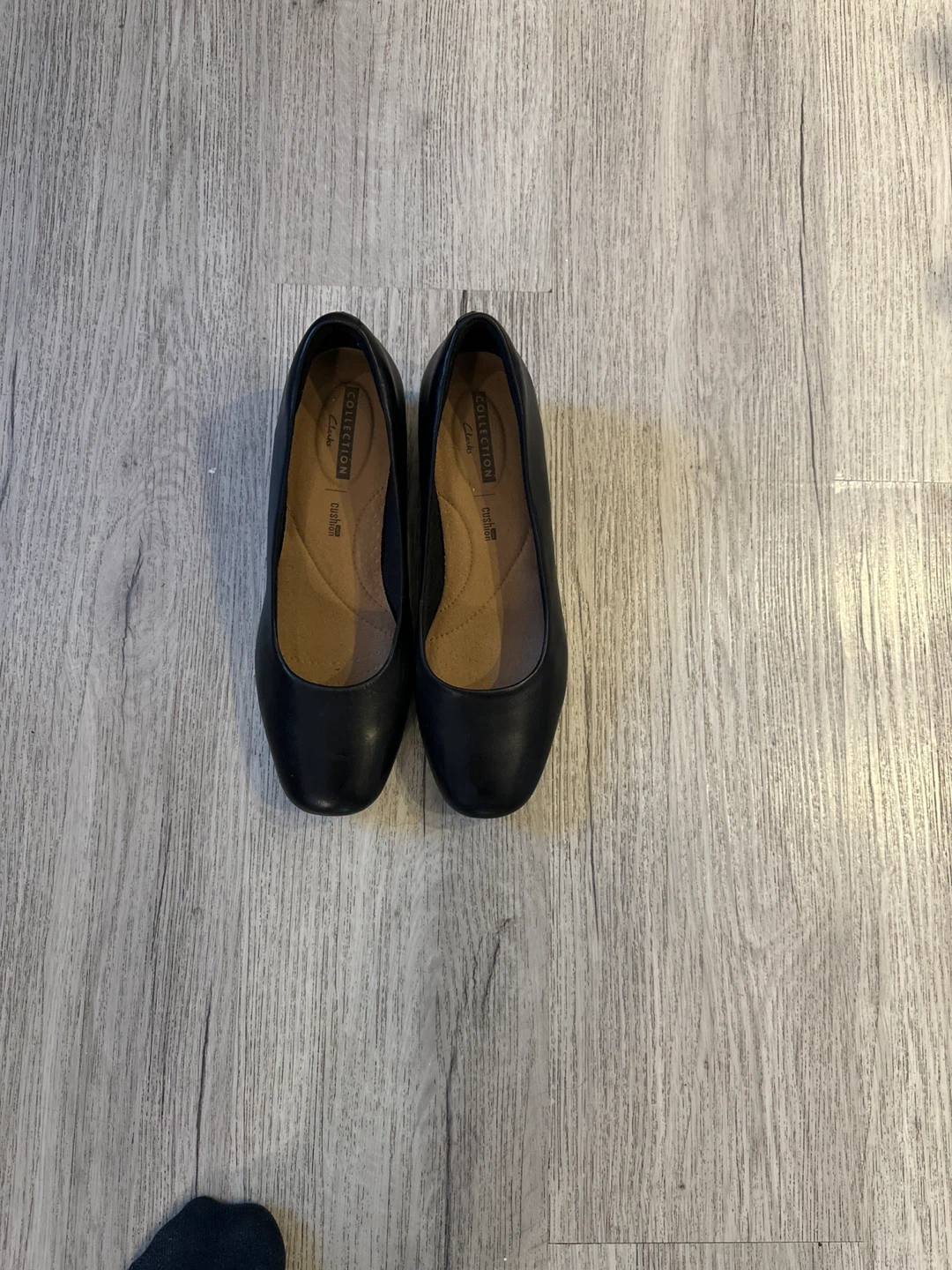 Clarks Collection Black Flats Size 10 - photo 2