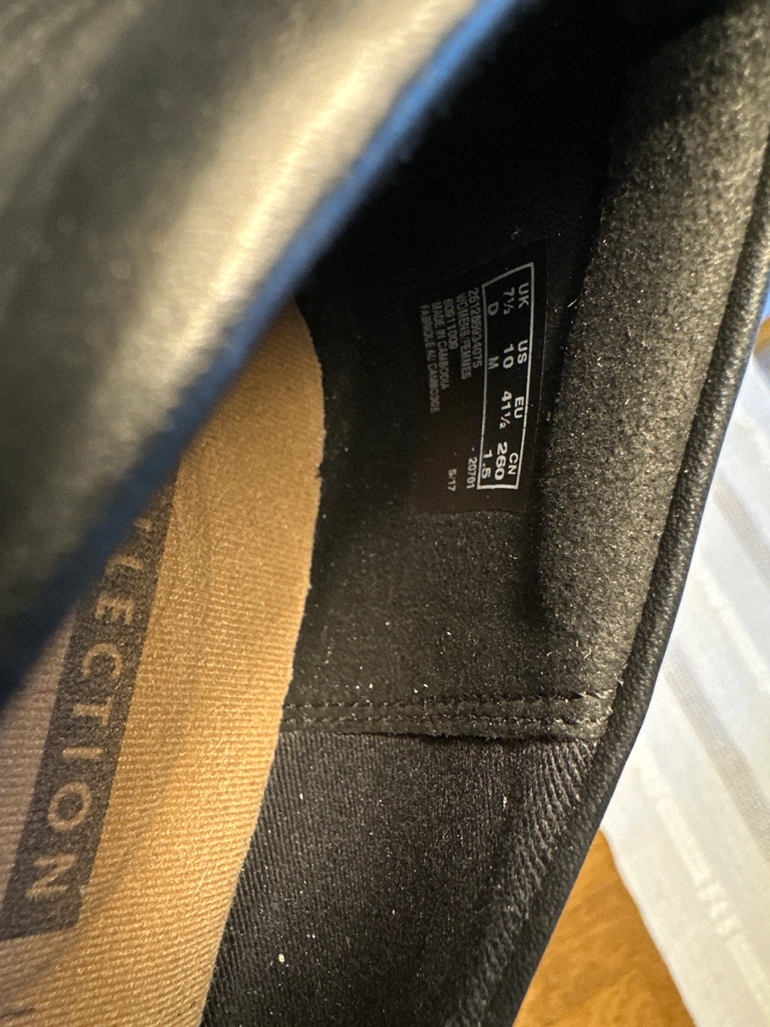 Clarks Collection Black Flats Size 10 - photo 3