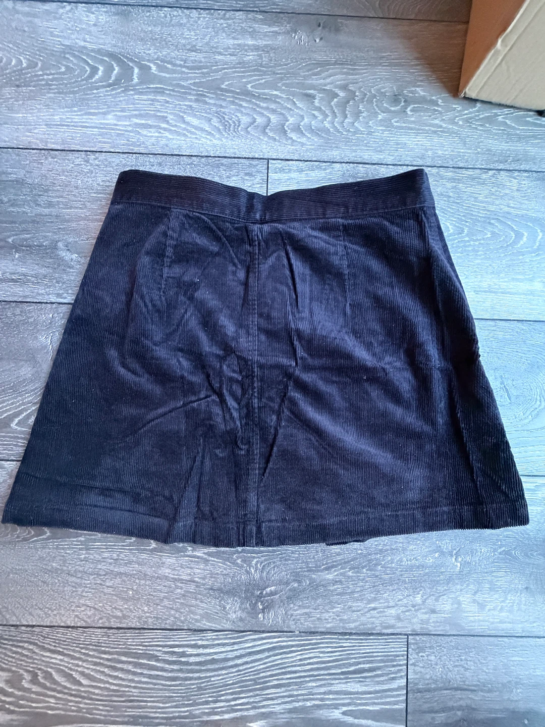 Uniqlo Navy Corduroy Skirt - photo 5