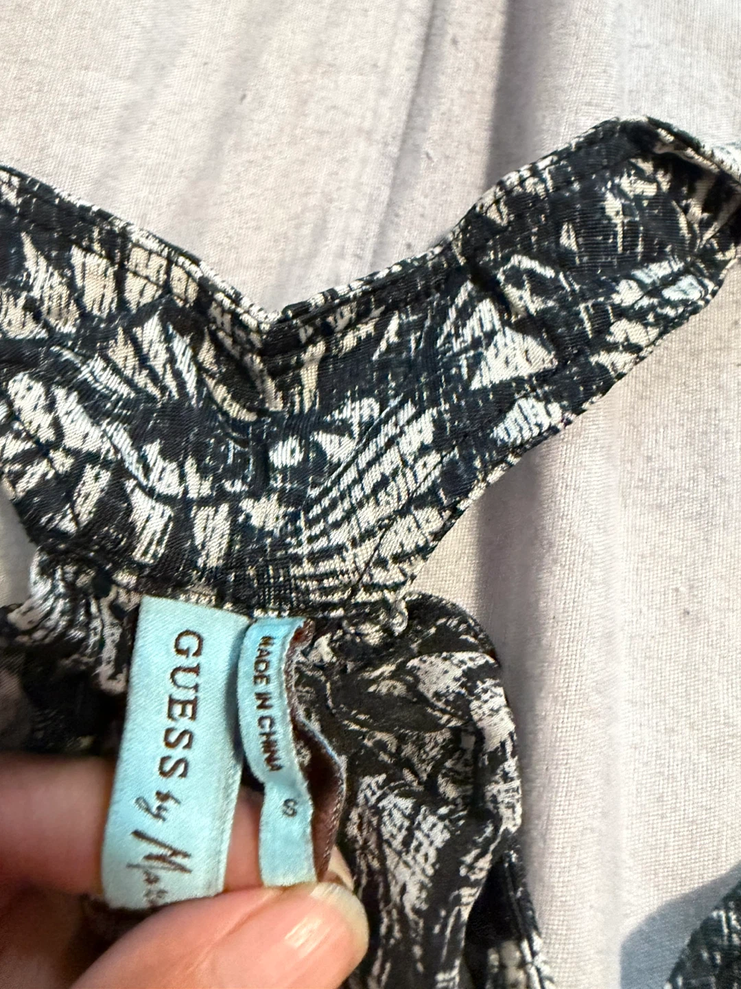 Guess by Marciano Printed Racerback Tank Top - photo 2