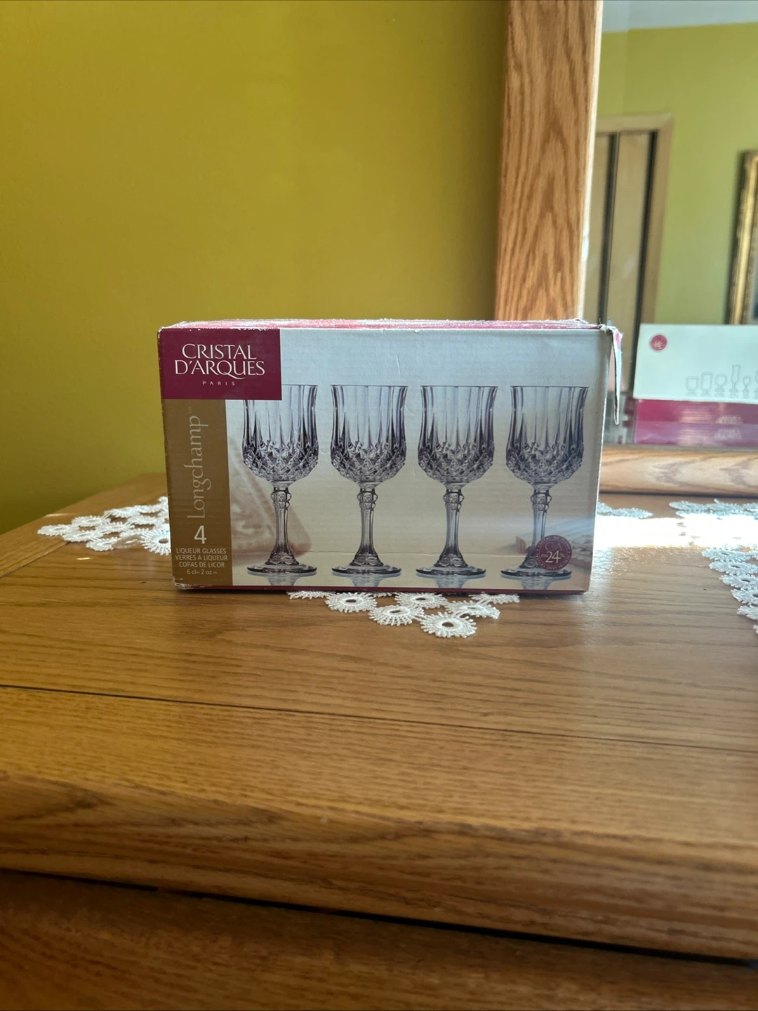 Cristal D'Arques Longchamp Liqueur Glasses Set
