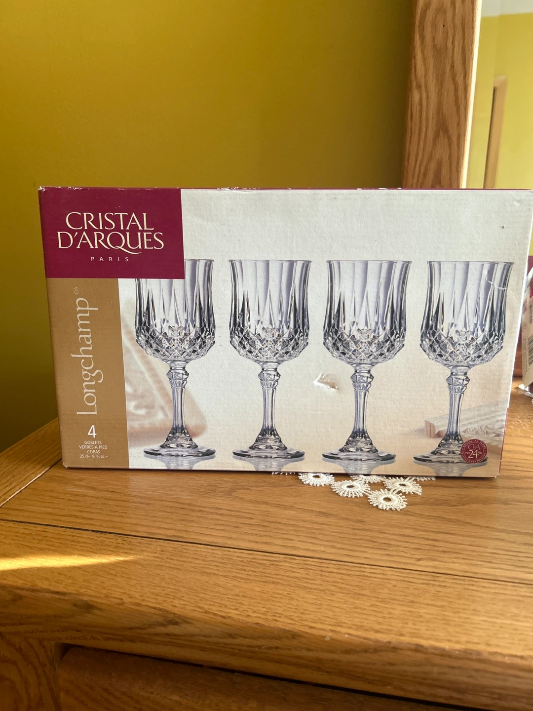 Cristal d'Arques Longchamp Goblet Set
