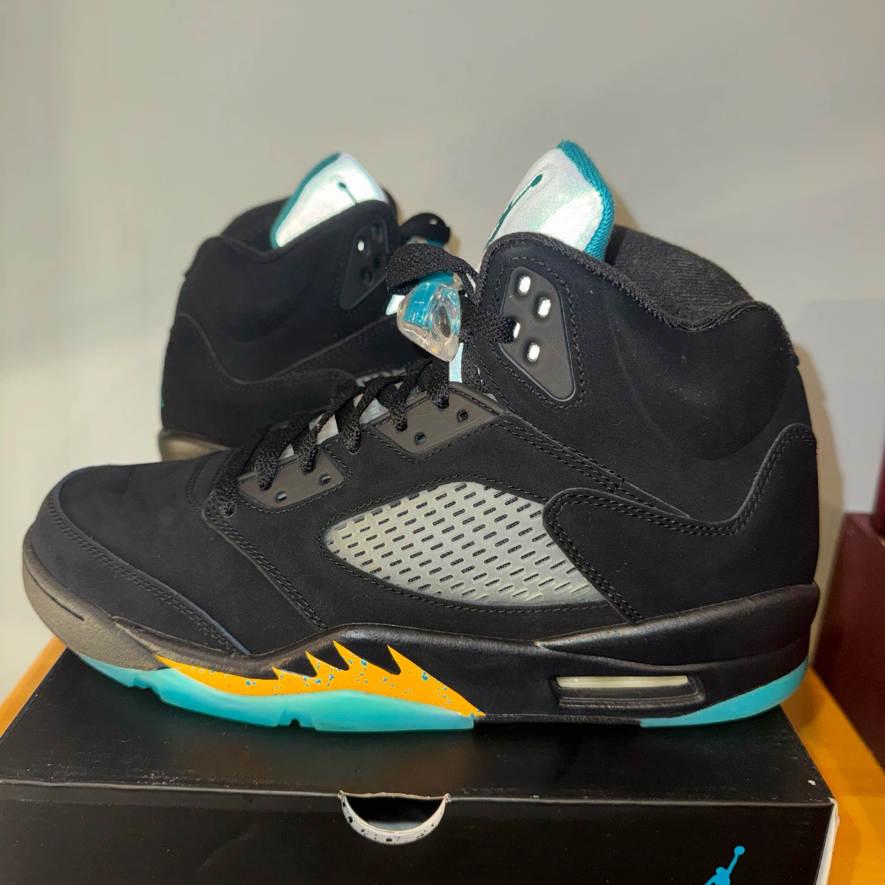 Jordan retro 5 Aqua - photo 3