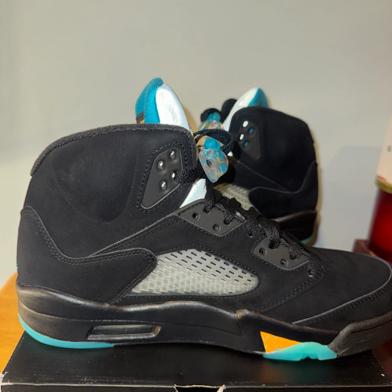 Jordan retro 5 Aqua - photo 4