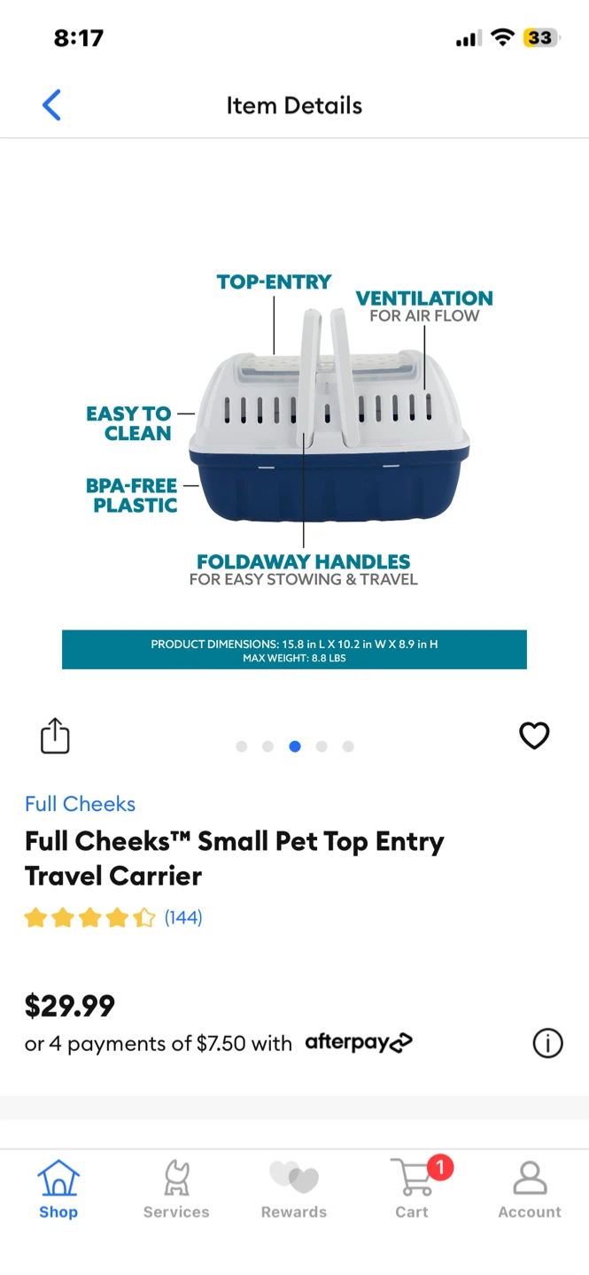 Guinea Pig/Small Pet Carrier - photo 5