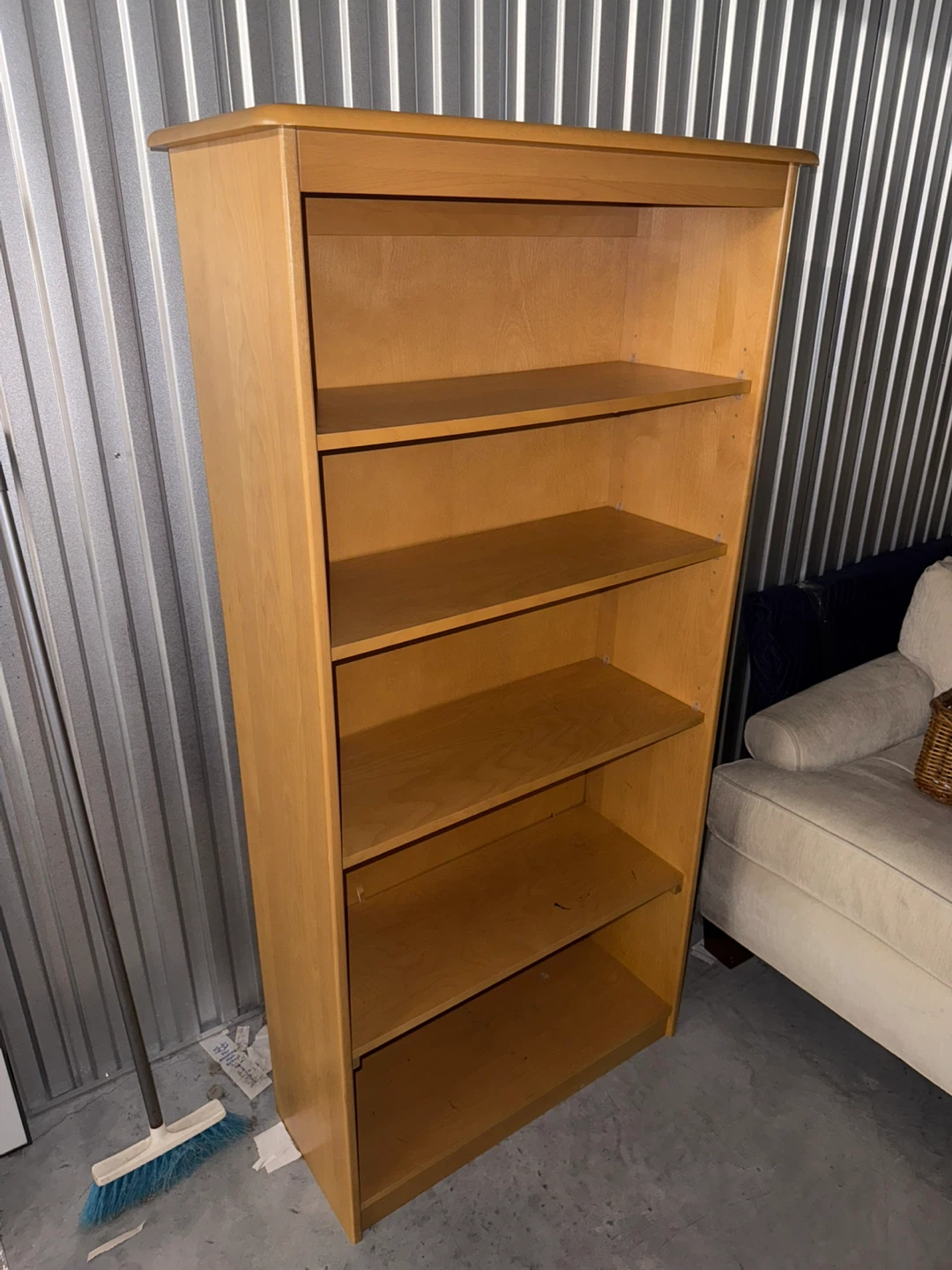 Light Wood Bookshelf