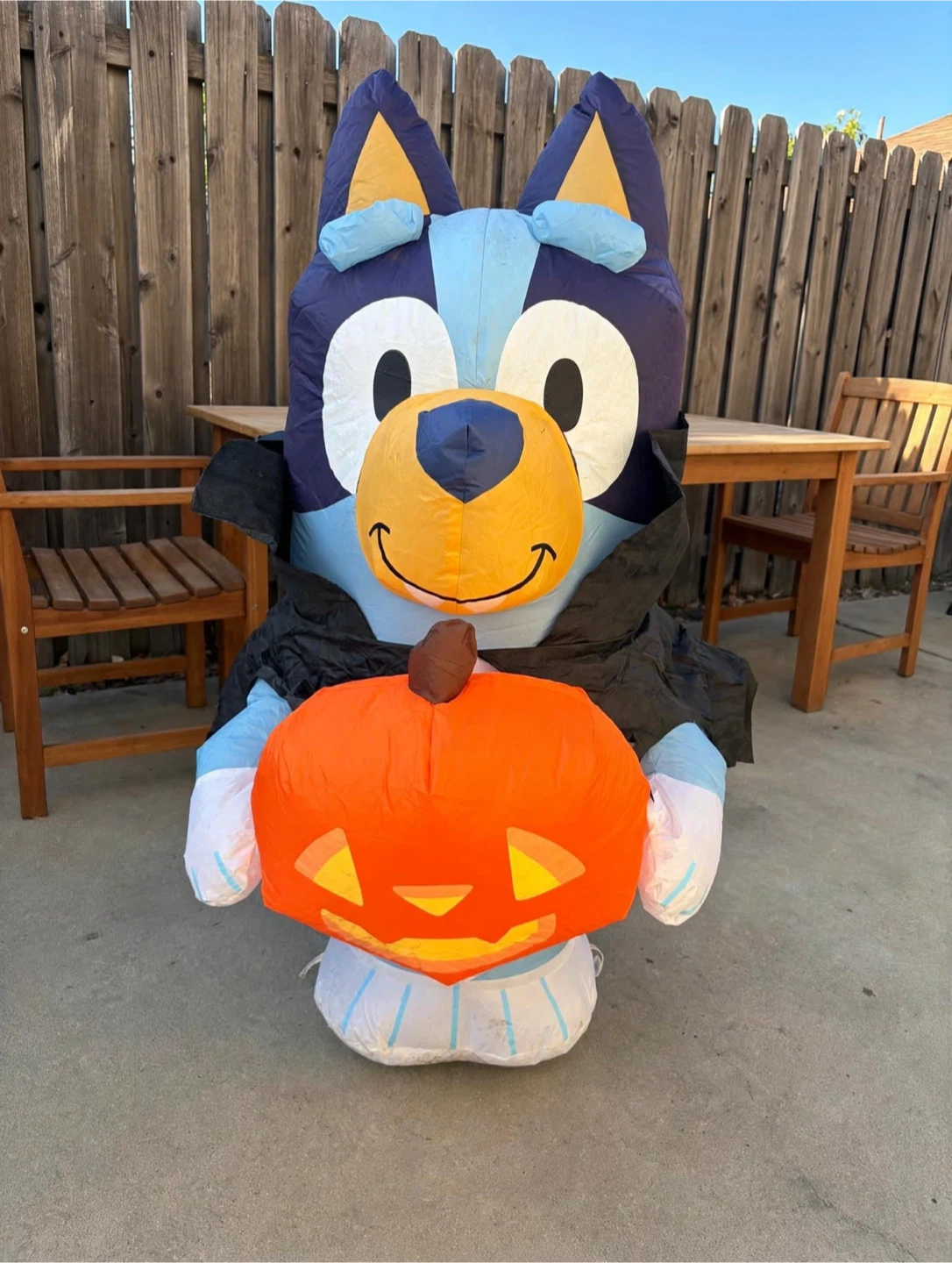Bluey Halloween Airblown Inflatable
