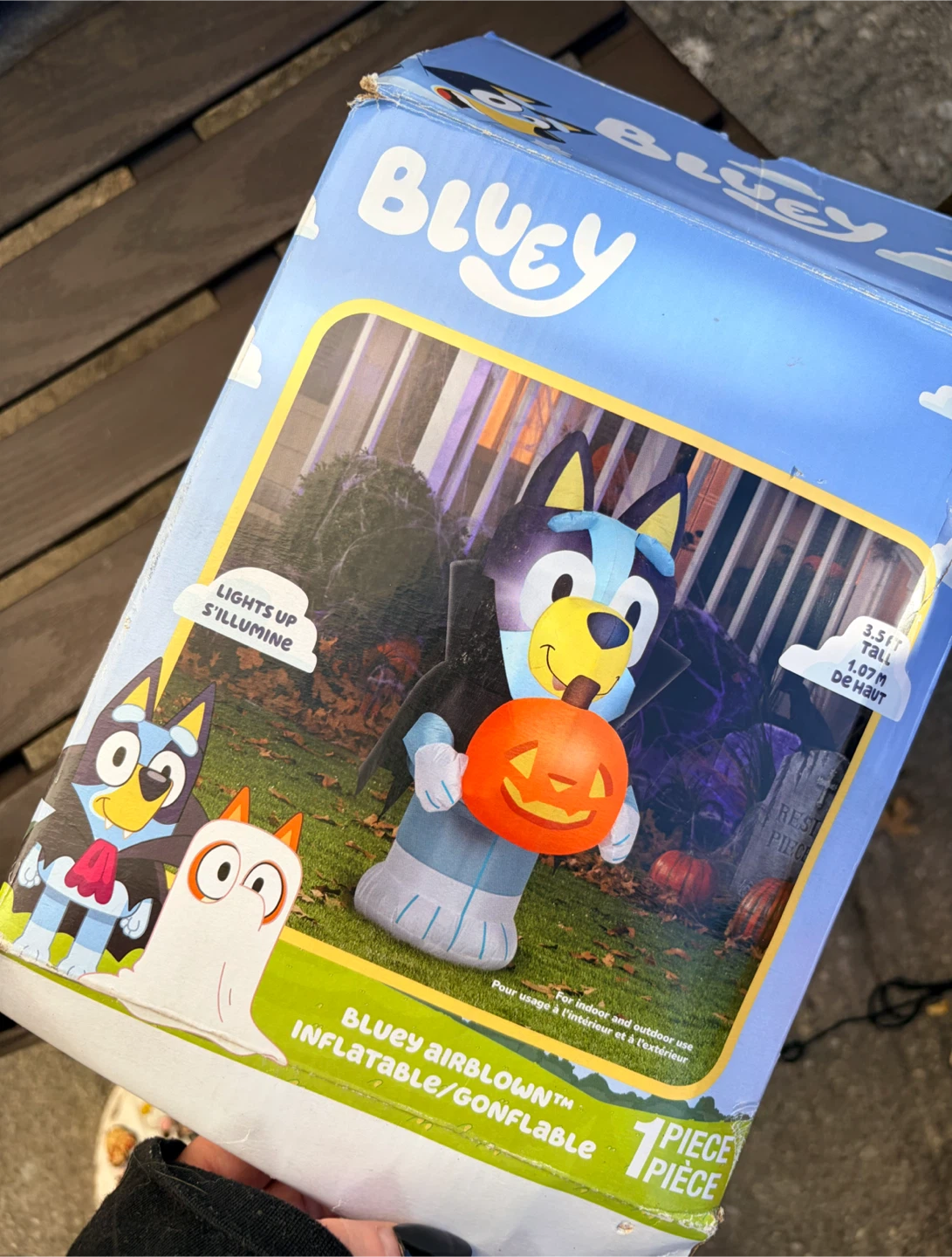 Bluey Halloween Airblown Inflatable - photo 3
