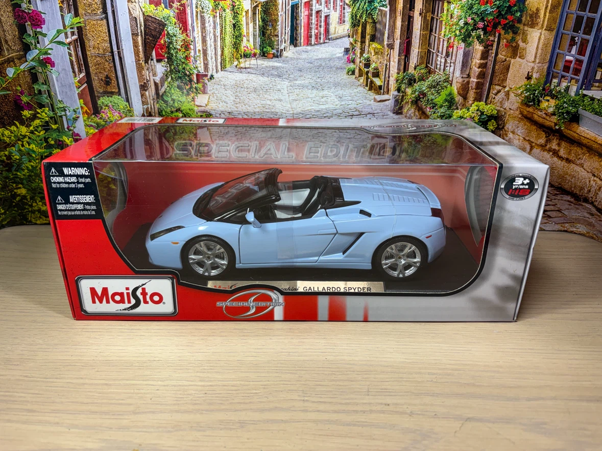 1:18 Brand New Lamborghini Gallardo Spyder diecast model car