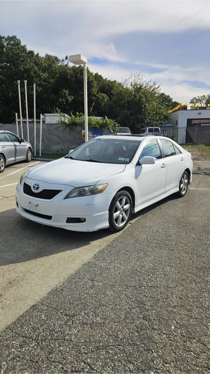 White Toyota Camry
