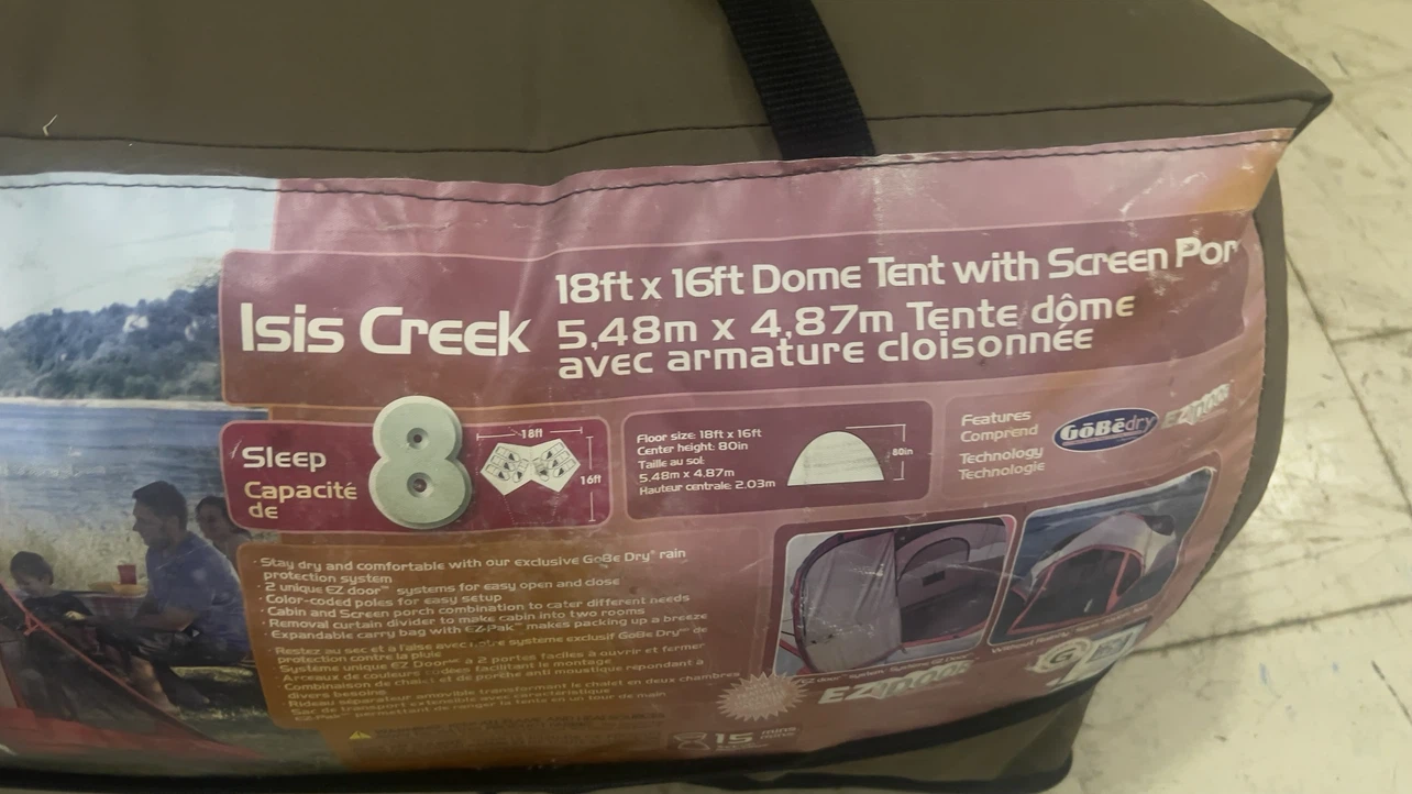 Ozarktrail 8person dome tent