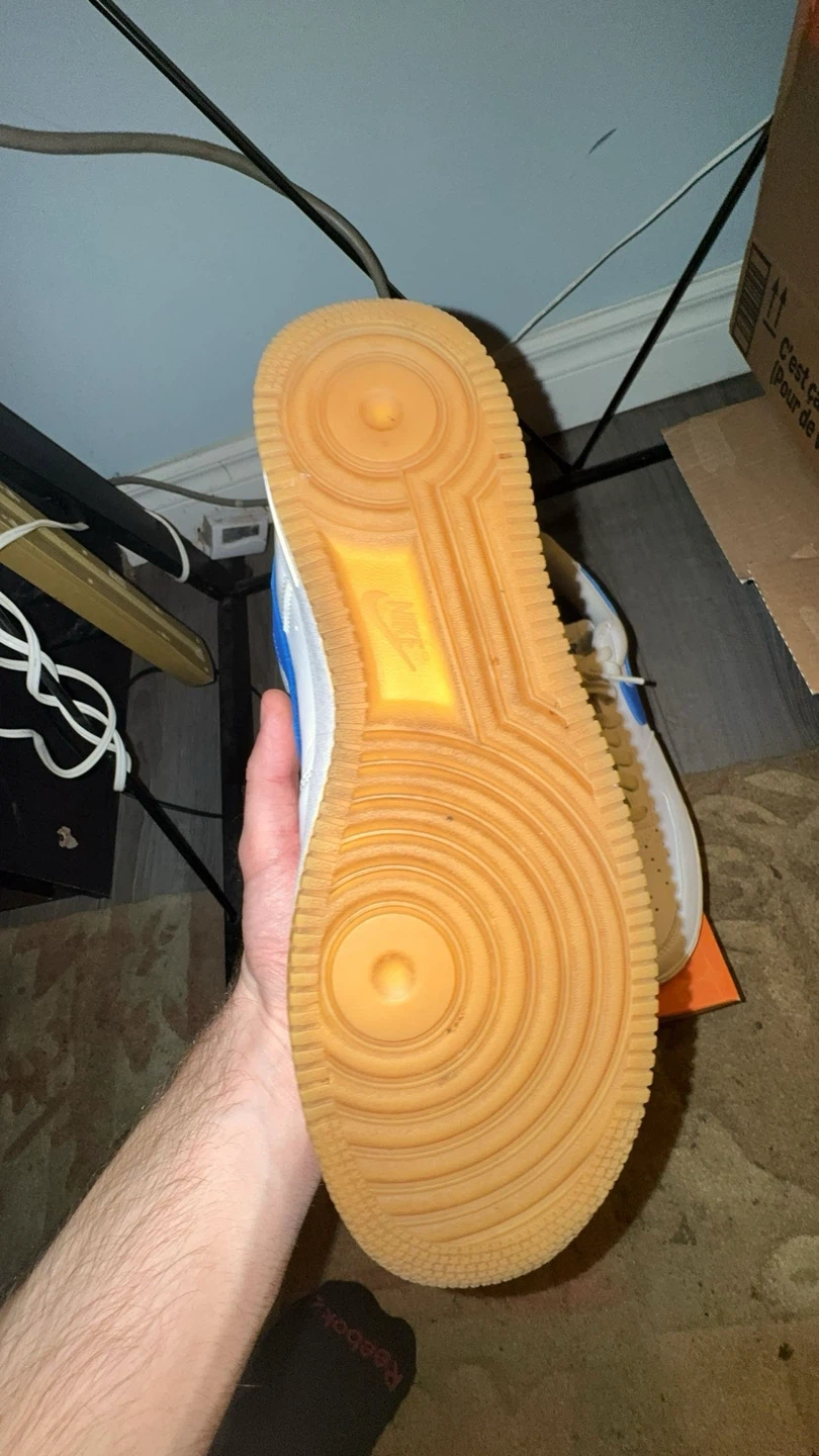 Nike Air Force 1   107 low colour of month varsity royal gum - photo 2